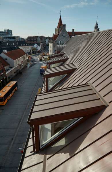 Außergewöhnliches Kupferdach im Herzen Aalborgs, Østerågade 27, 9000 Aalborg